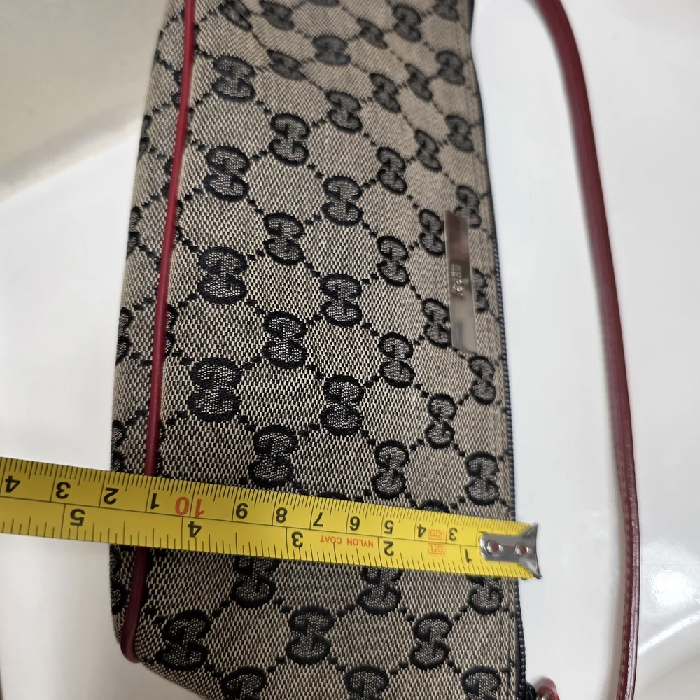 Authentic Gucci Beige and Red Women's Bag From Japan Looks Brandnew - Picture 9 of 13